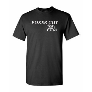 Bad POKTLGBK Poker Guy Shirt  Large