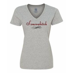 Bad SONVSMGR Sonovabitch Ladies Shirt Small