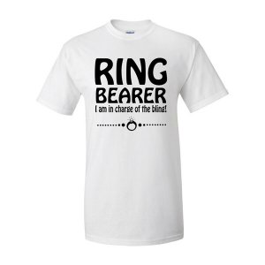 Bad YTHRINGTXLWH Ring Bearer Shirt, I Am In Charge Of The Bling Youth 