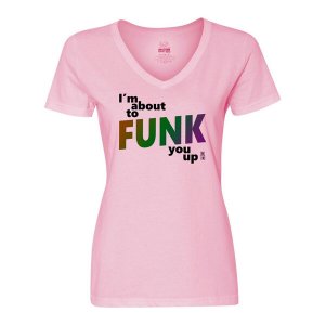 Bad FUNKVLGPK Funk You Up Ladies Shirt Large