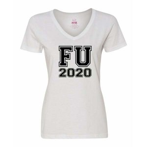 Bad FU20VMEWH Fu 2020 Ladies Shirt  Medium