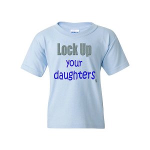 Bad YTHLOCKTLGBL Lock Up Your Daughters Youth T-shirt Youth Large