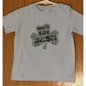 Bad YTHIRI2TSMBL South Side Shamrock Irish Youth T-shirt Youth Small