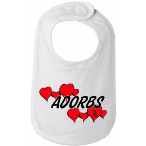 Bad ADOBIBWH Adorbs Bib  One Size