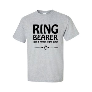 Bad YTHRINGTLGGR Ring Bearer Shirt, I Am In Charge Of The Bling Youth 