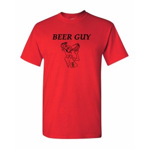 Bad BEETXLRD Beer Guy Shirt  Xlarge