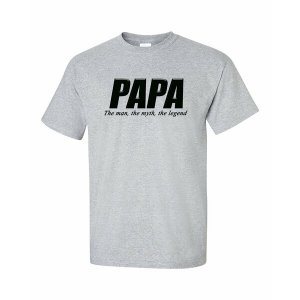 Bad PAPTLGGR Papa The Man The Myth The Legend Shirt  Large