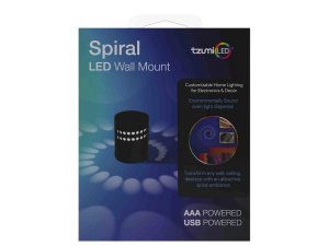 Bulk HD181 Tzumi Led Spiral Led Wall And Ceiling Light