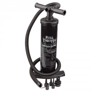 Full 310100-700-999-12 Dual Action Hand Pump - Black