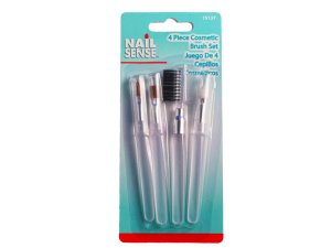 Bulk MK418 Nail Sense 4 Piece Cosmetic Brush Set