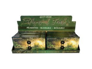 Bulk MK439 Enchanted Forest Eyeshadow Pallet In Countertop Display