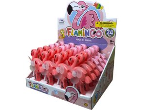 Bulk GE543 Flamingo Hand Fan