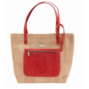 Bent TT005R Gina Cork Tote Red