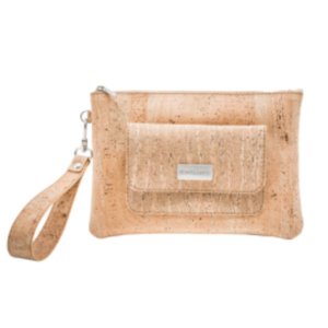 Bent WR010N Leia Cork Wristlet - Natural