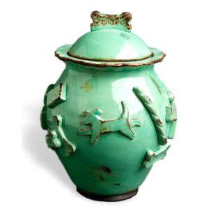 Carmel PDJA3001 Dog Treat Jar - Green