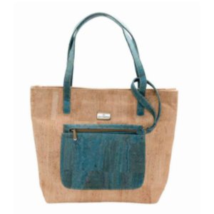 Bent TT005S Gina Cork Tote Peacock