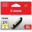 Original Canon 0339C001 Cli-271 Ink Cartridge - Inkjet - High Yield - 