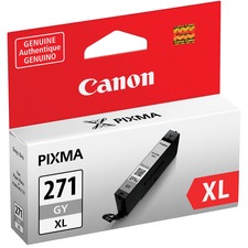 Original Canon 0340C001 Cli-271 Ink Cartridge - Inkjet - High Yield - 