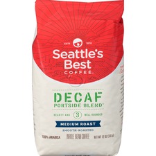 Starbucks SBK 12420877 Seattle's Best Coffee Decaf Whole Bean Coffee -