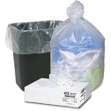 Aep WBI WHD3339 Webster Ultra Plus Trash Can Liners - Medium Size - 33