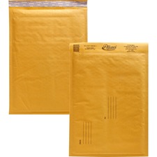 Alliance ALL 10806 Kraft Bubble Mailers - Bubble - 4 - 9 12 Width X 14