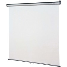 Acco QRT 696S Quartet Manual Projection Screen - 1:1 - Matte White - 9