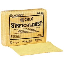 Chicopee CHI 0413 Stretch N'dust Dusting Towel - 12.60 X 17 - Yellow, 