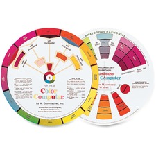 Chartpak/pickett GRU B420 Grumbacher Dual-sided Color Wheel - 1 Each -