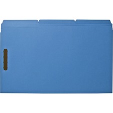 Business BSN 17219 13 Tab Cut Legal Recycled Fastener Folder - 8 12 X 