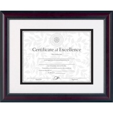 Burnes DAX N3028S2T Dax Prestige Inner Border Document Frames - 16.25 