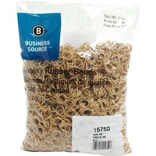 Business BSN 15750 Quality Rubber Bands - Size: 8 - 0.9 Length X 0.1 W