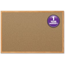 Acco MEA 85367 Mead Classic Cork Bulletin Board - 48 Height X 36 Width