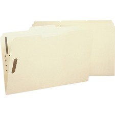 Business BSN 17231 13 Tab Cut Legal Recycled Fastener Folder - 8 12 X 