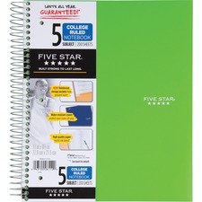 Acco MEA 06112 Mead Wirebound College-ruled Notebook - 200 Sheets - Wi