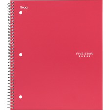 Acco MEA 72017 Five Star Wirebound 1-subject Notebook - Ring810.5 - Be