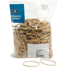 Business BSN 15741 Quality Rubber Bands - Size: 32 - 3 Length X 0.1 Wi