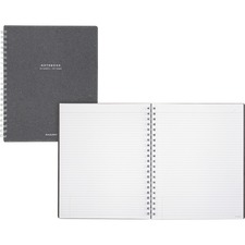 Acco MEA YP14545 Mead Meeting Notebook Twin Wire - Twin Wirebound - Ru