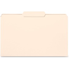 Business BSN 99725 13 Tab Cut Legal Recycled Top Tab File Folder - 8 1