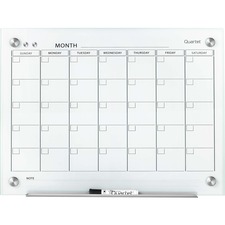 Acco QRT GC2418F Quartet Infinity Dry-erase Calendar Board - Monthly, 