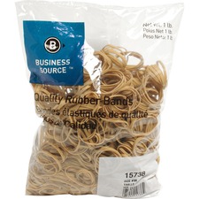 Business BSN 15738 Quality Rubber Bands - Size: 30 - 2 Length X 0.1 Wi