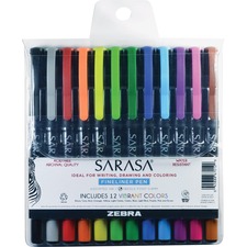 Zebra ZEB 67012 Pen Sarasa Fineliner Pen - Fine Marker Point - 1 Mm Ma