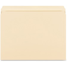 Business BSN 16518 Straight Tab Cut Letter Recycled Storage Folder - 8