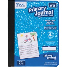 Acco MEA 09554CT Mead Grade K-2 Classroom Primary Journal Story Tablet