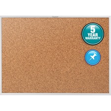 Acco QRT 2304 Quartet Classic Series Bulletin Board - 36 Height X 48 W