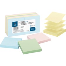 Business BSN 16453 Reposition Pop-up Adhesive Notes - 3 X 3 - Square -