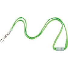 Advantus AVT 97588 Advantus Neon Breakaway Lanyard - 12  Pack - 0.5 Wi