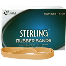 Alliance ALL 25075 25075 Sterling Rubber Bands - Size 107 - Approx. 50