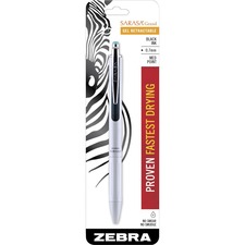 Zebra ZEB 45101 Pen 0.7mm Retractable Gel Pen - 0.7 Mm Pen Point Size 