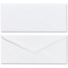 Acco MEA 75050 Mead Plain White Envelopes - Business - 10 - 4 18 Width