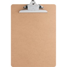 Business BSN 65637 Hardboard Clipboard - 8 12 X 11 - Hardboard - Brown